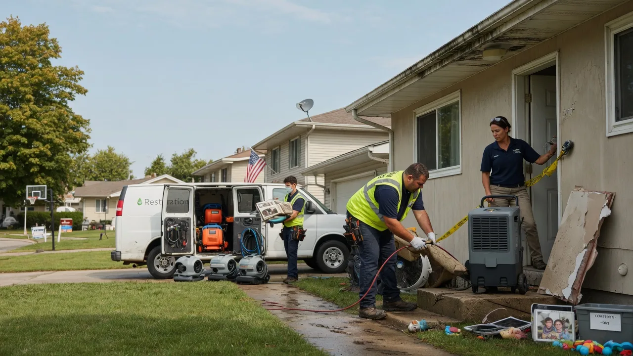 Water Damage Restoration in Jeffersonville, IN near me